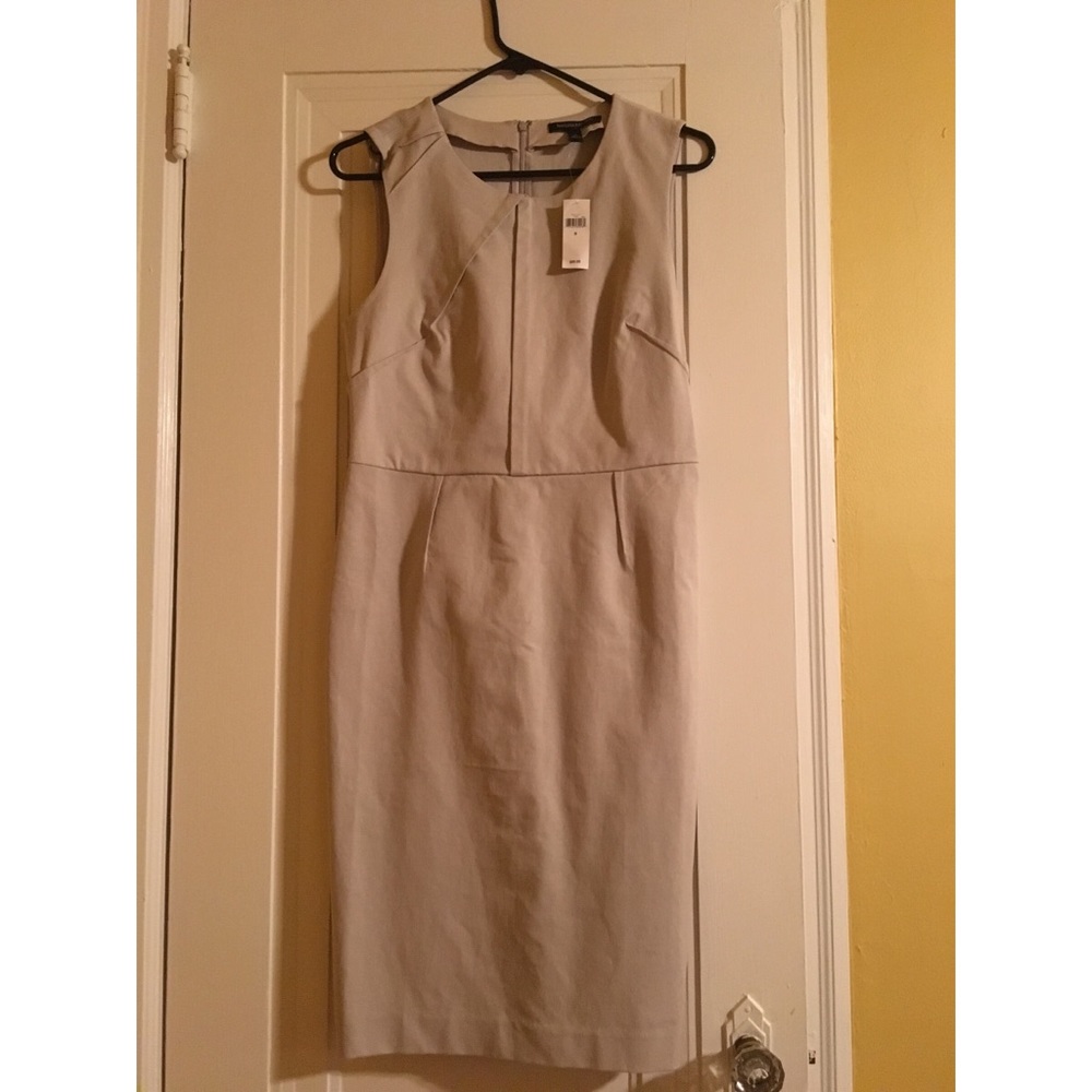 Brand new Banana Republic khaki sleeveless dress